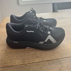 Mount to Coast Black Athletic Shoes